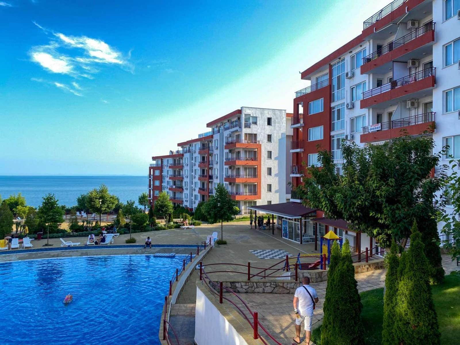 Panorama Fort Beach, Фамилно Студио Deluxe Sveti Vlas Bagian luar foto