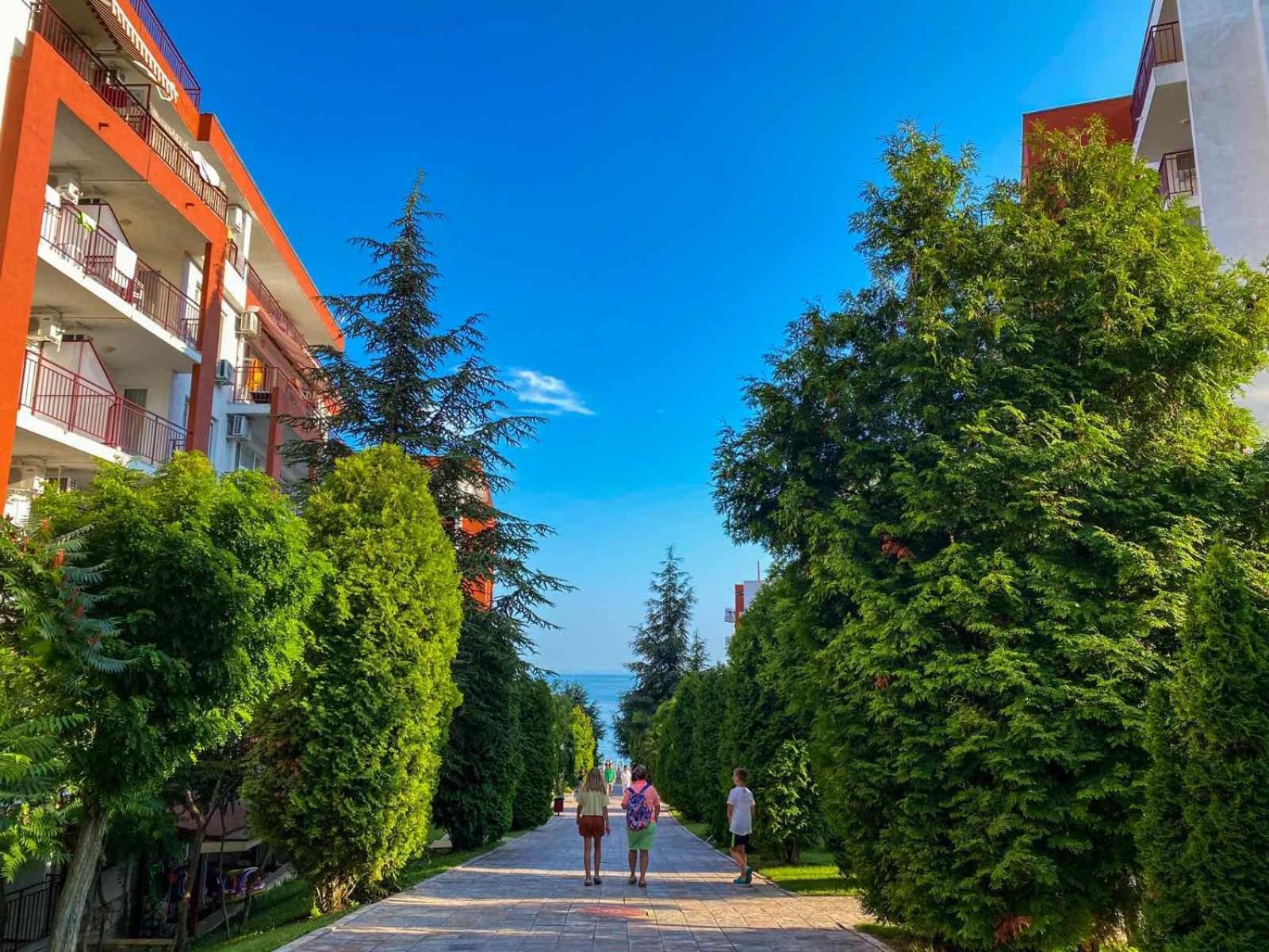 Panorama Fort Beach, Фамилно Студио Deluxe Sveti Vlas Bagian luar foto
